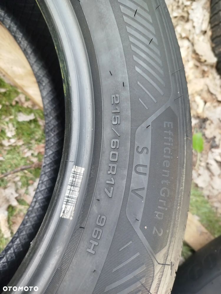 215/60R17 96H Goodyear Efficiente grup 2 4szt z nowego auta demonstracyjnego. - 19