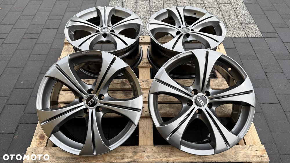 Alufelgi r18 5x100 ET35 8J Audi Seat Skoda VW Koła Oxigin 8018 - 1