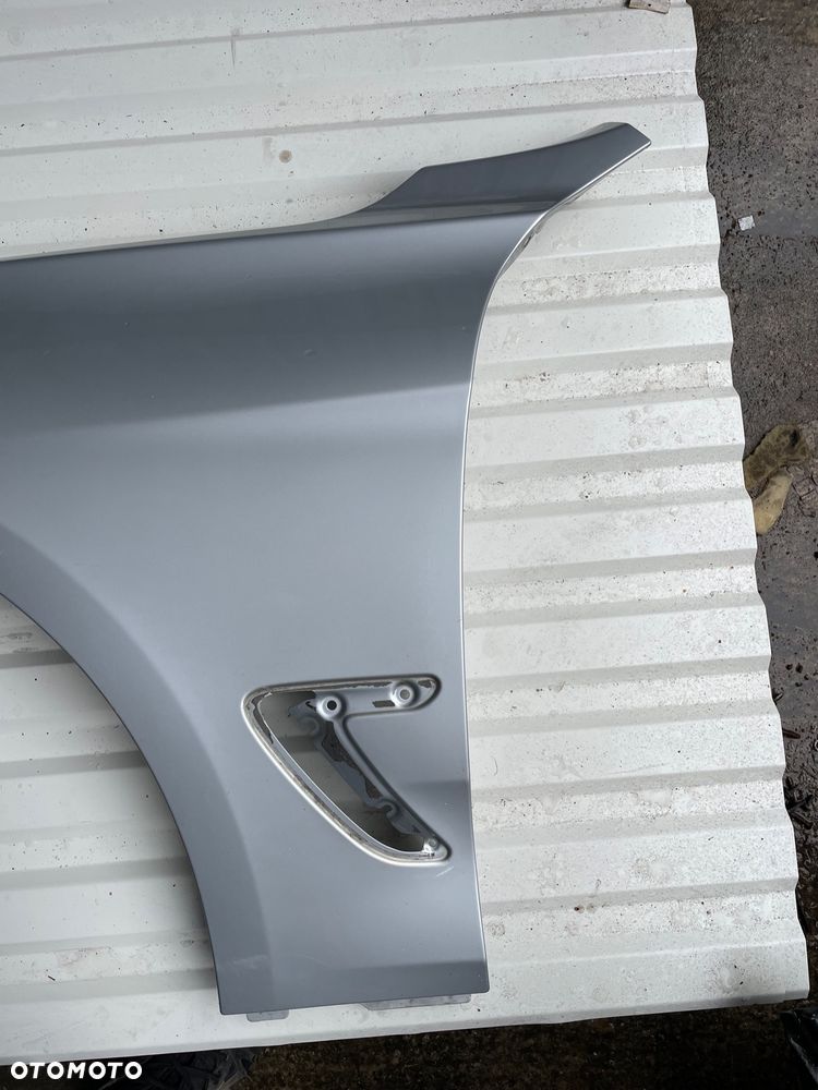 BŁOTNIK LEWY PRZEDNI BMW 4 F32 F33 F36 SREBRNY KOD LAKIERU 354 - 2