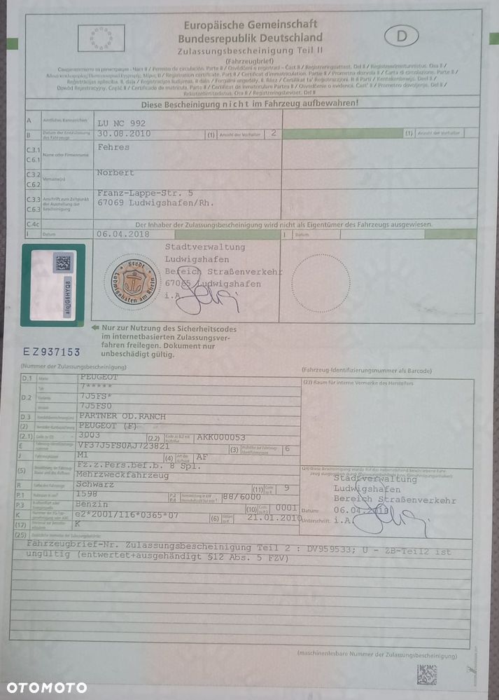 Peugeot Partner - 13