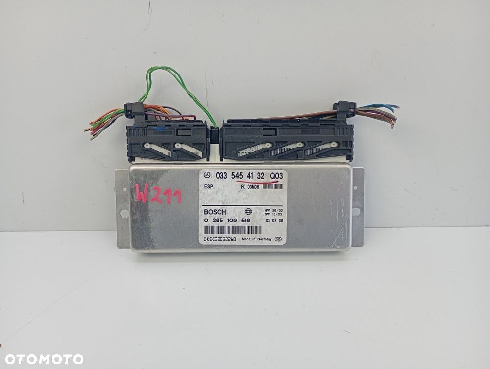 moduł esp sterownik mercedes W211 e-klassa 0335454132 Q03 - 1