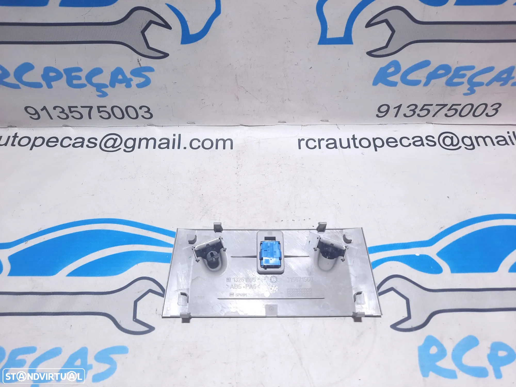 LUZ LUZES CORTESIA ALARME OPEL ASTRA J P10 SRI 13251595 INSIGNIA A ZAFIRA C LUZ LUZES TETO TEJADILHO BOTÃO BOTÕES SWITCH - 3