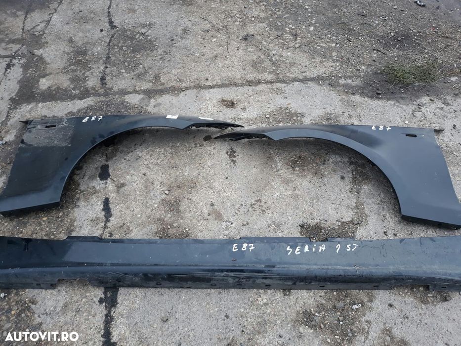 Aripi bmw seria 1 E87,Usa stanga Prag stânga și Bara Spate - 1