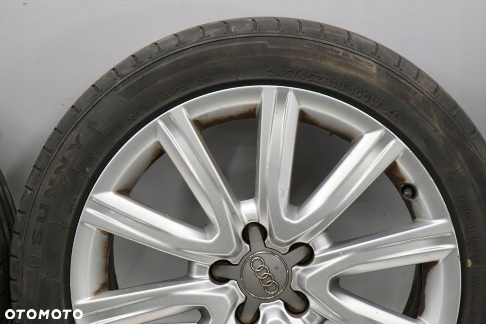 AUDI A6 C7 FELGI ALUMINIOWE 18" 5X112 ET39 OPONY 4G0601025BF - 9