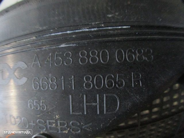 Grelha Friso A4538800683 668118065R RENAULT TWINGO 3 FASE 1 2015 1.0I 71CV 5P AZUL FRT TORPEDO - 3