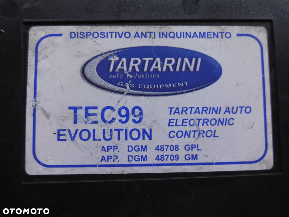 STEROWNIK GAZU LPG TARTARINI TEC99 EVOLUTION - 2