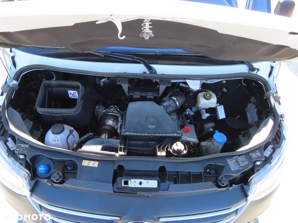 Mercedes-Benz Sprinter 317 CDI 170 KM 9G-Tronic Automat Model 907, L2H2 Furgon Blaszak, Wysoki Dach, 5932 mm Dł, FULL LED, HAK 3500 Kg, Rozstaw Osi 3665 mm, Ładowność 1174 Kg, WZMACNIANY,  Stan Wizualny I Techniczny NOWY Tak Jak Z Taśmy Produkcyjnej Gotowy Dostępny OKAZJA POLECAM - 13