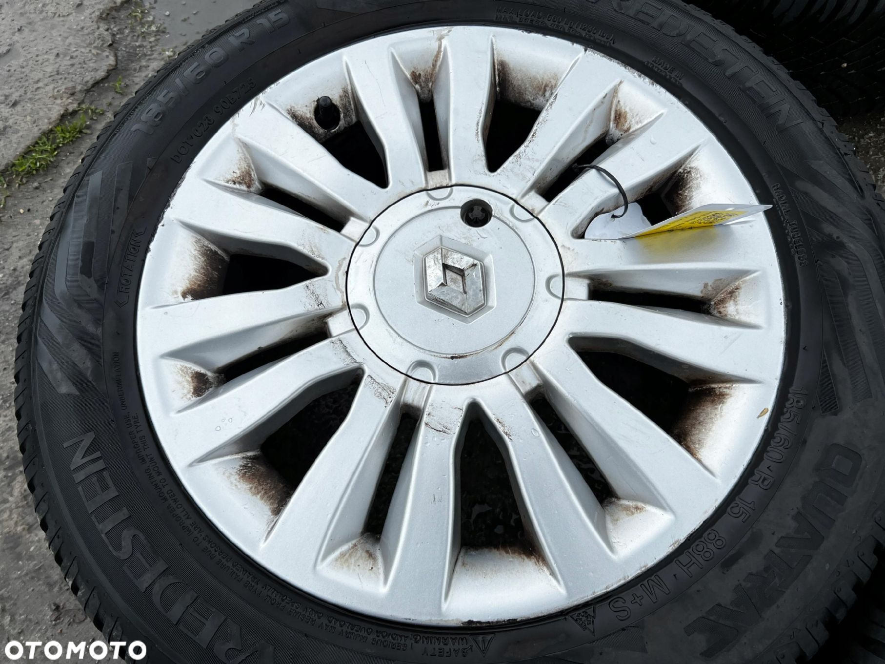 KOŁA FELGI OPONY CAŁOROCZNE RENAULT CLIO III 185/60 R15 - 4