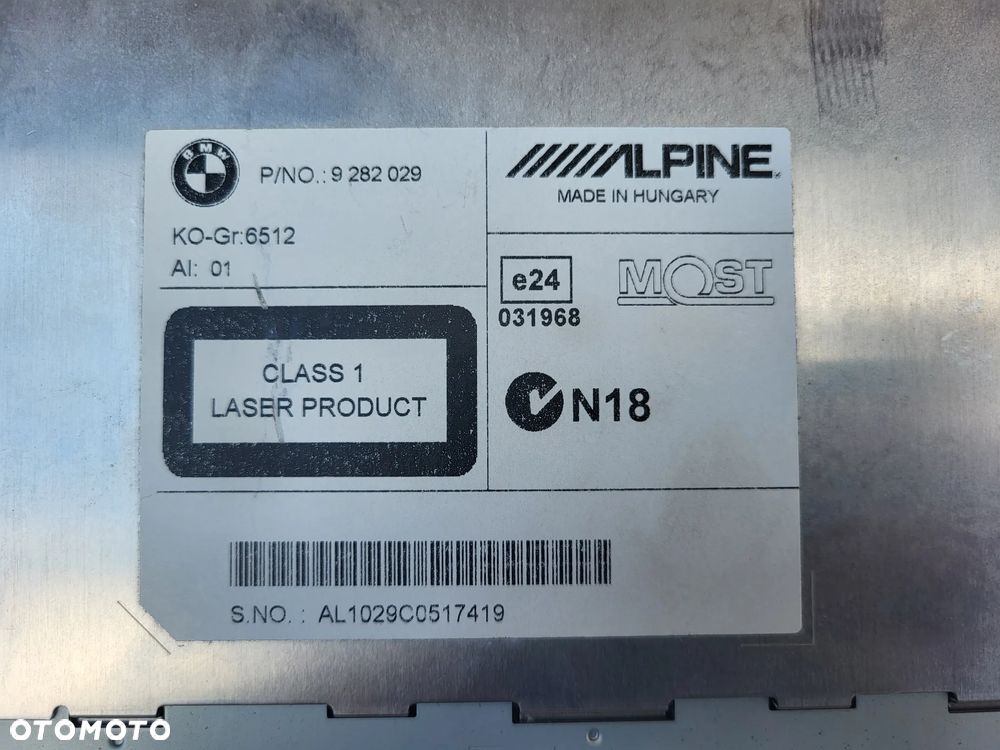 RADIO CZYTNIK BMW 5 F10 F11 9282029 - 8