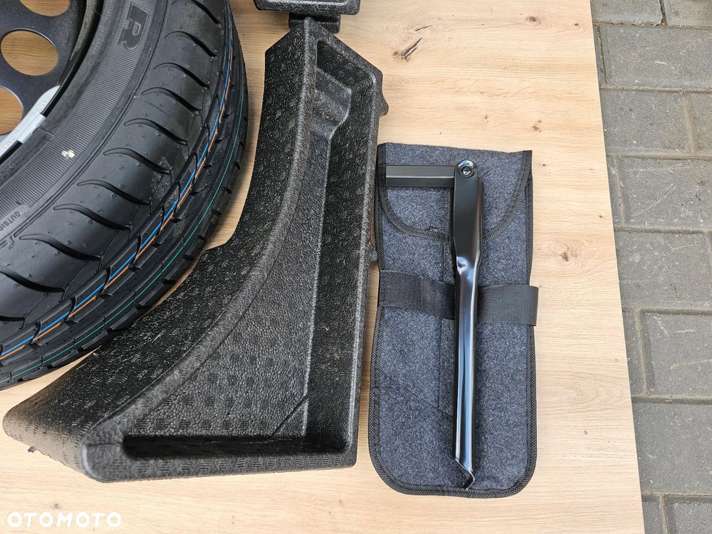 KOŁO DOJAZDOWE ZAPASOWE ZESTAW KLUCZ LEWAREK STYROPIAN OPEL ASTRA J K MOKKA 17 CALI 5x105 215/50/17 ET42 - 8