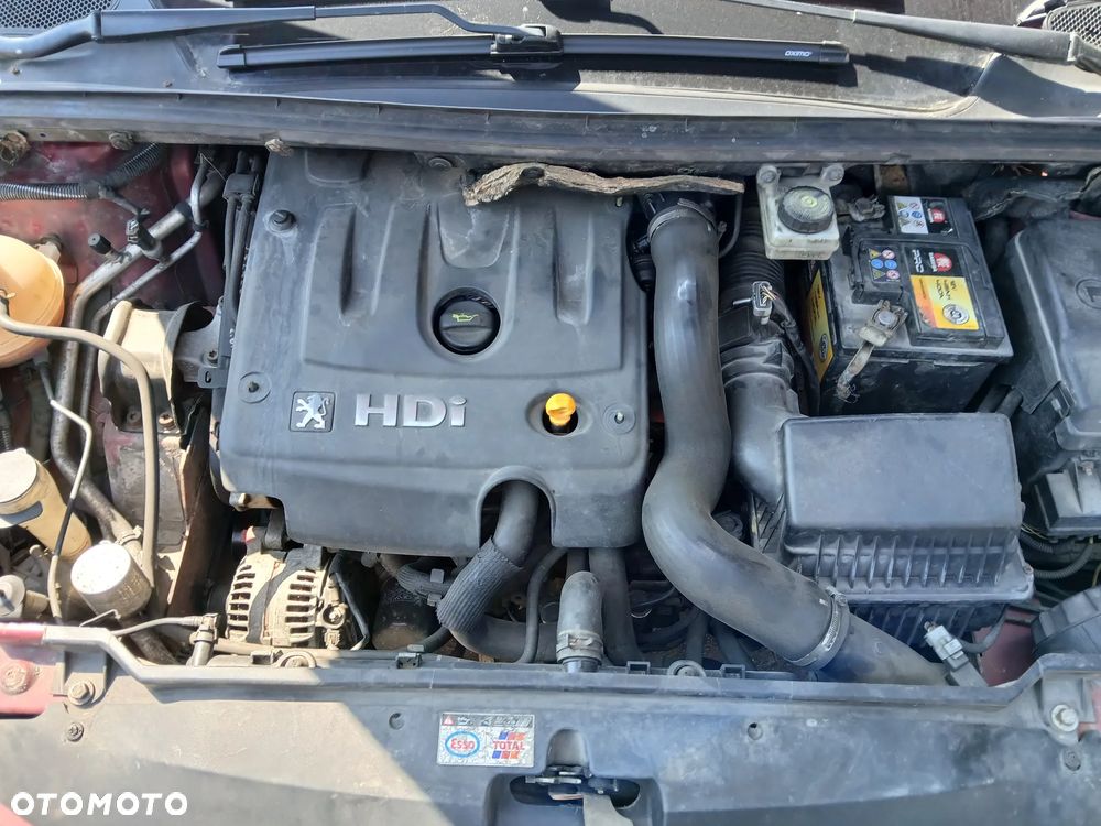peugeot 307 SW silnik 2.0 HDI RHS DW10ATED skrzynia M5 napęd sanki belka wahacz wahacze zacisk - 2