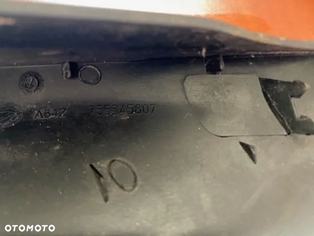 NAKŁADKA NAKŁADKI RELINGU LEWA PRZÓD 735345807 TYŁ 735345609  FIAT PANDA II - 3