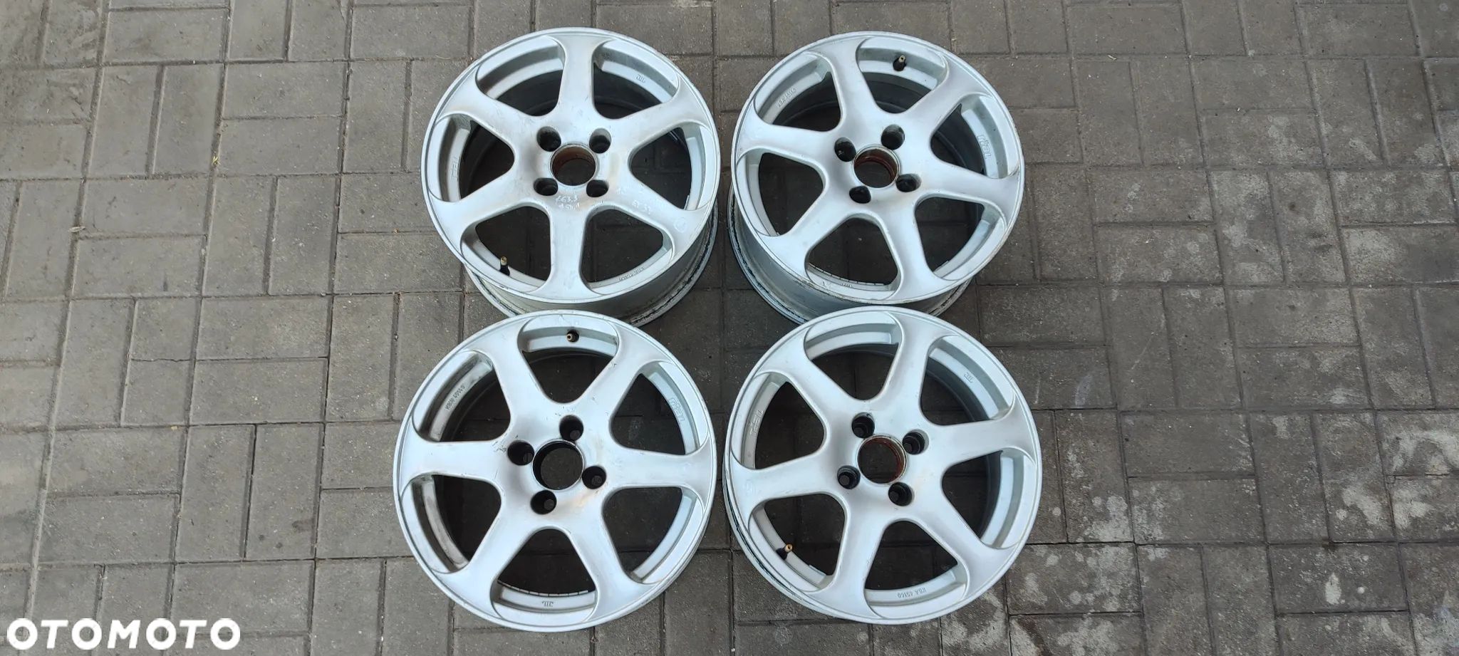 FELGI 4x100 7Jx15 CALI ET37 fi 63,3 RIAL OPEL VW HONDA TOYOTA KOMPLET 4 SZTUKI - 1