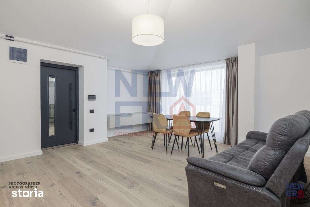Apartament NOU 3 camere cu terasa 50 mp in bloc boutique, zona Herestr — fotografia 1