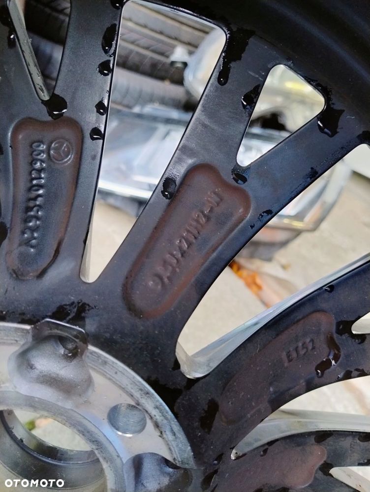 felga 9.5j 21 et52 mercedes eqe amg 295 w295 a2954012900 - 9