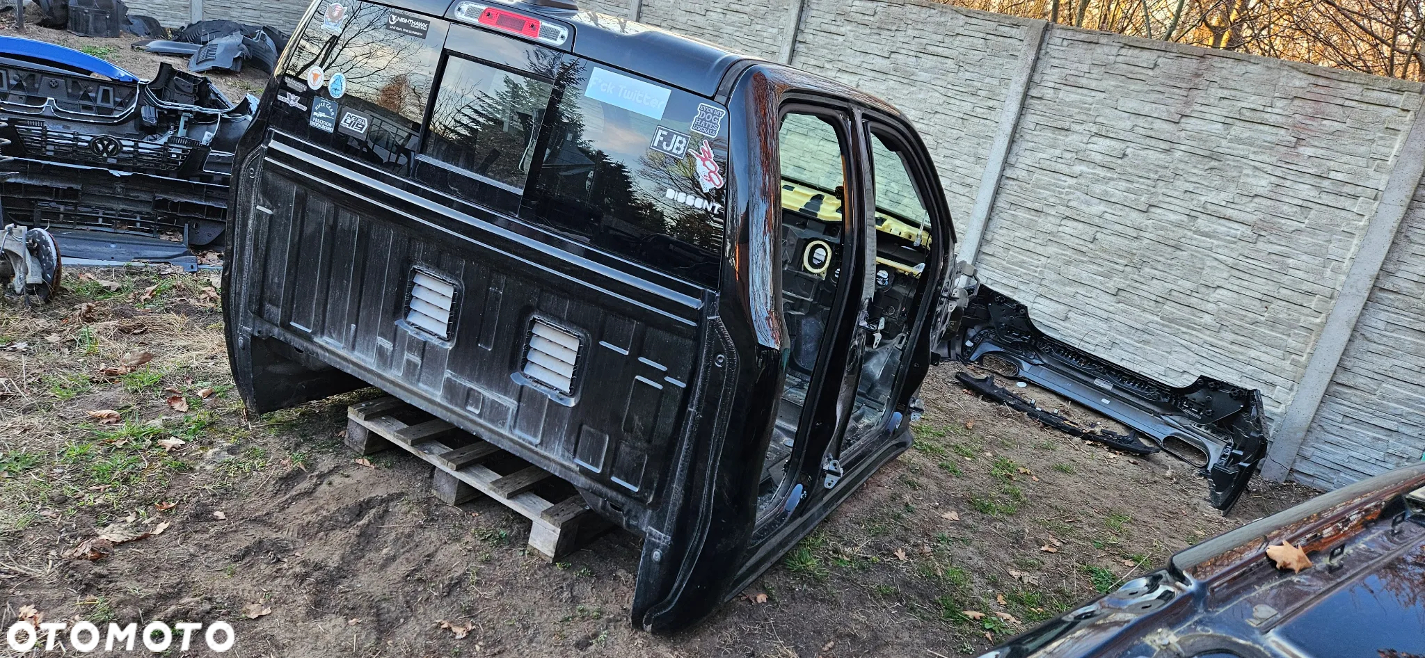 RAM 1500 V 5 2019- Big Horn KRÓTKI KRÓTKIE DRZWI QUAD CAB 1,5 Kabina Szkielet Buda Karoseria Ćwiartka Dach Próg Podłużnica Fartuch Ściana grodziowa   KOLOE PXJ stan idealny - 6