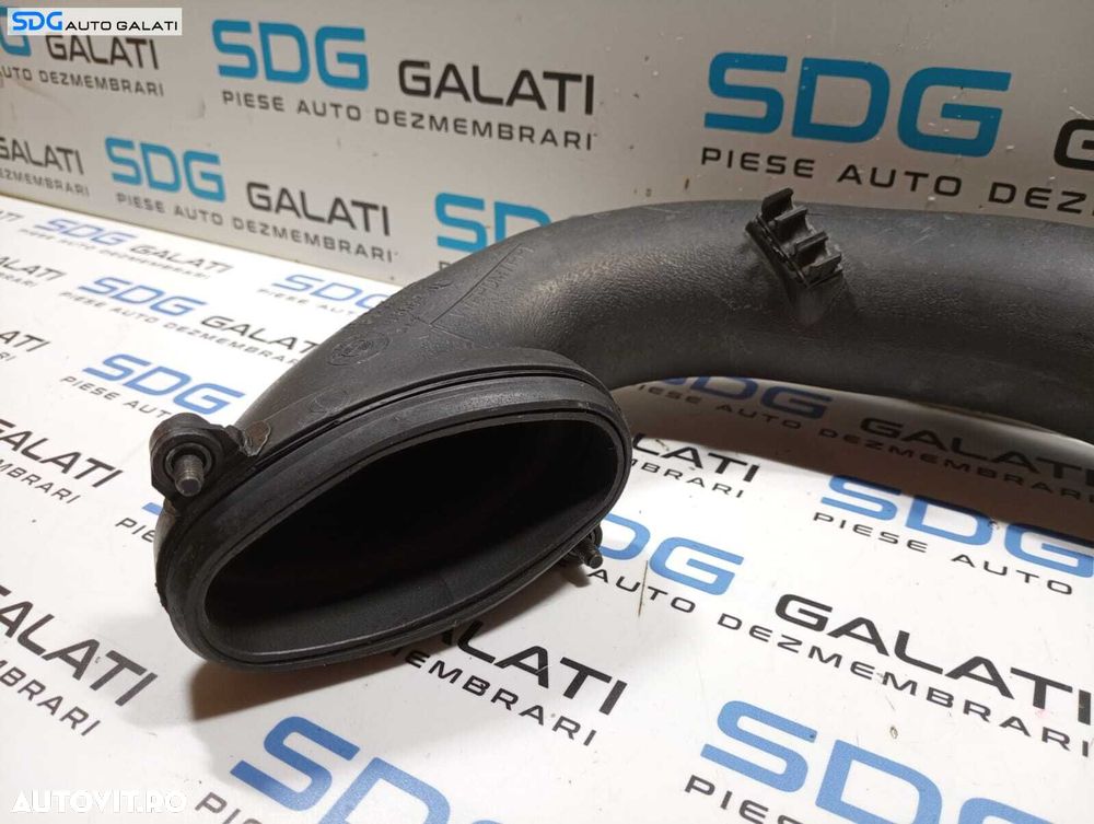Tub Tubulatura Conducta Admisie Aer BMW Seria 5 E60 E61 3.0 D 2003 - 2010 Cod 7795026 10866710 [M4269] - 3