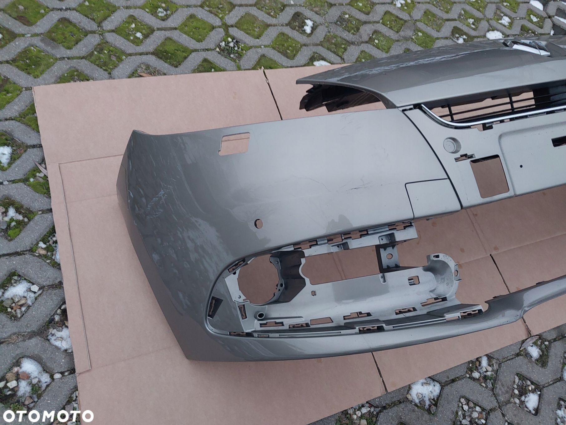 ZDERZAK PRZÓD RENAULT SCENIC III LIFT SPRYSKI PDC ORYGINAŁ - 2