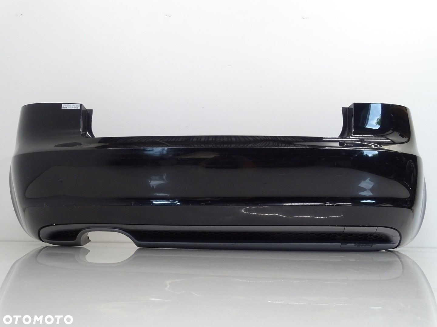 KPL ZDERZAK TYŁ TYLNY AUDI A3 8P LIFT 3D HB 3-DRZWI CZARNY LY9B S-LINE - 2