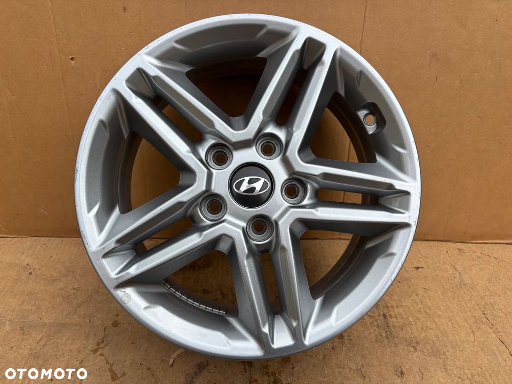 Oryginalna Felga Aluminiowa Hyundai 6.5 16 ET44 5x114,3 52910-J9100 Kona Sonata - 1