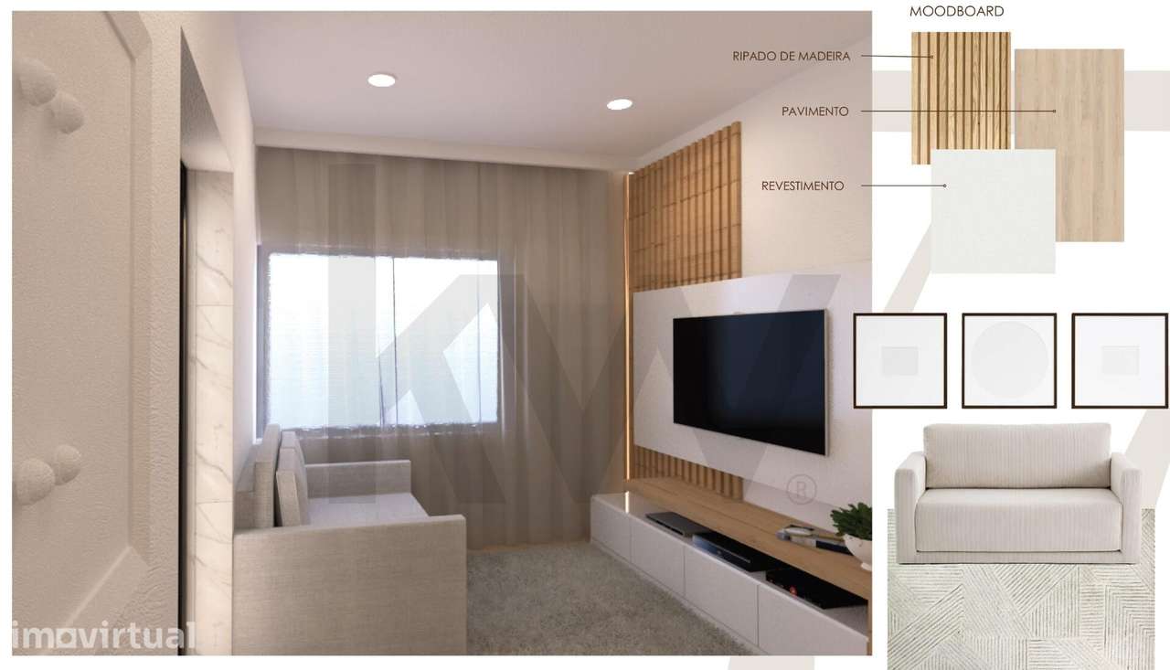 Apartamento T0 | Totalmente Remodelado | Avenidas Novas - Grande imagem: 3/20