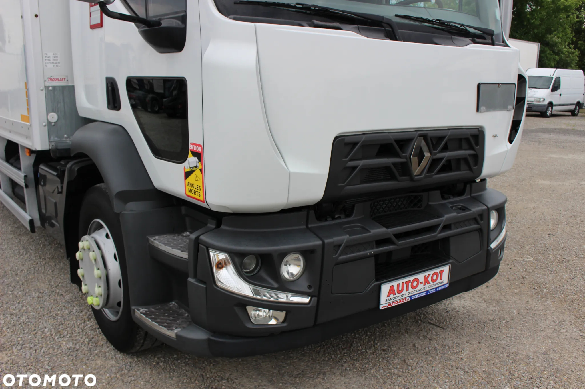 Renault D19 *280KM*/ KONTENER + WINDA /21 PALET / KLIMA / OPONY 80%/SERWIS FR/ SUPER STAN / - 24