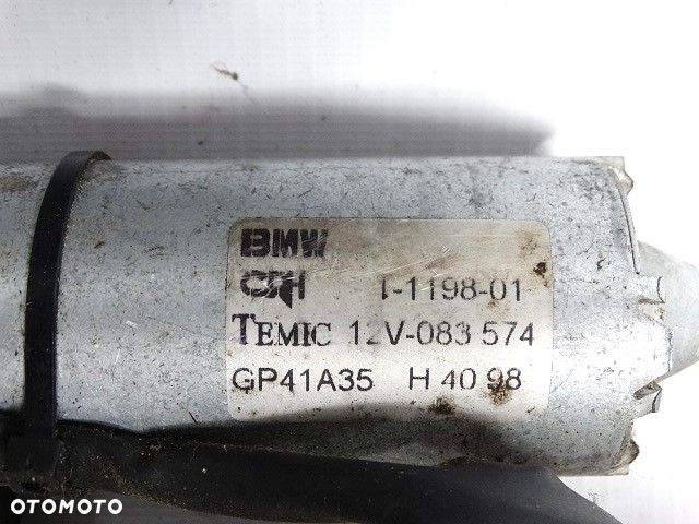 BMW E32 E34 E38 E39 Fotel Silniczek Silnik Napęd Regulacji Wysokości Fotela  Nachylenia Oparcia Brose Bosch 52108350152  8350152  0130008030 - 5