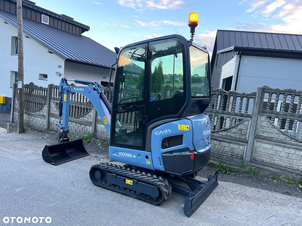 Kubota KX016-4 | Minikoparka KUBOTA KX 016-4 | 2 Tony | Rozsuwane Gąsienice | Stan IDEALNY | Mini Koparka | BRUTTO | - 7