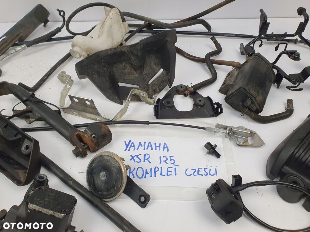 ZESTAW PLASTIKÓW Osłon Mocowanie Yamaha XSR 125 XSR125 2021+ uchwyt guma - 15