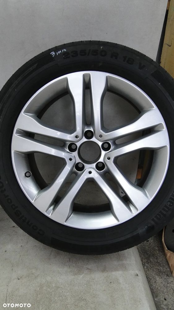 MERCEDS GLA CLA A-KLASA B-KLASA FELGA FELGI ALUMINIOWE OPONY 7x18 ET46 ORYGINALNE - 5