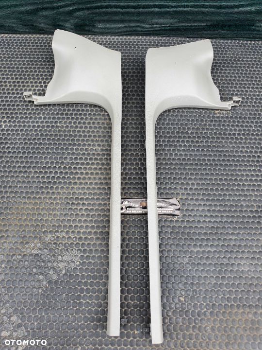 Oslona Slupka Progu Plastik Tapicerka Wnetrza PlatinHell AUDI A4 B6 B7 - 9