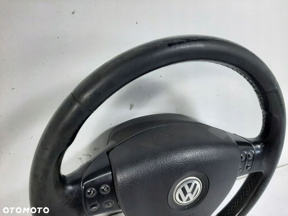 VW TOURAN 05R KIEROWNICA SKORA TROJRAMIENNA MULTIFUNKCJA 1K0419091A AIRBAG - 8