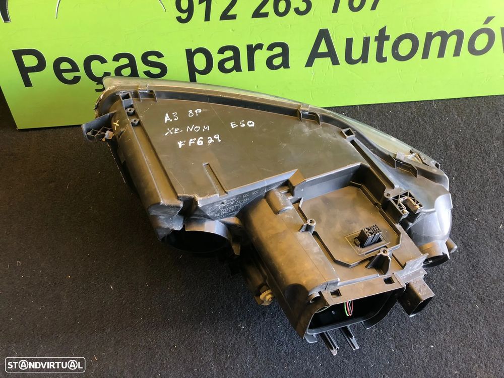 AUDI A3 8P FAROL XENON ESQUERDO - FF629 - 6