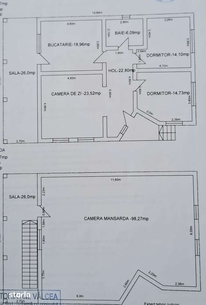 Casă solidă P+M, structură finalizată – Goranu, Râmnicu Vâlcea - Imagine principală: 4/18