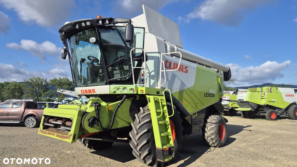 Claas Lexion 660 z hederem - 1