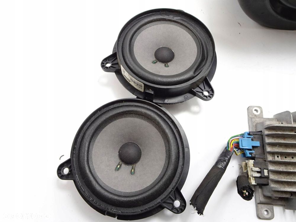 subwoofer głośniki wzmacniacz kpl. nissan qashqai j10 06-13 r. - 6