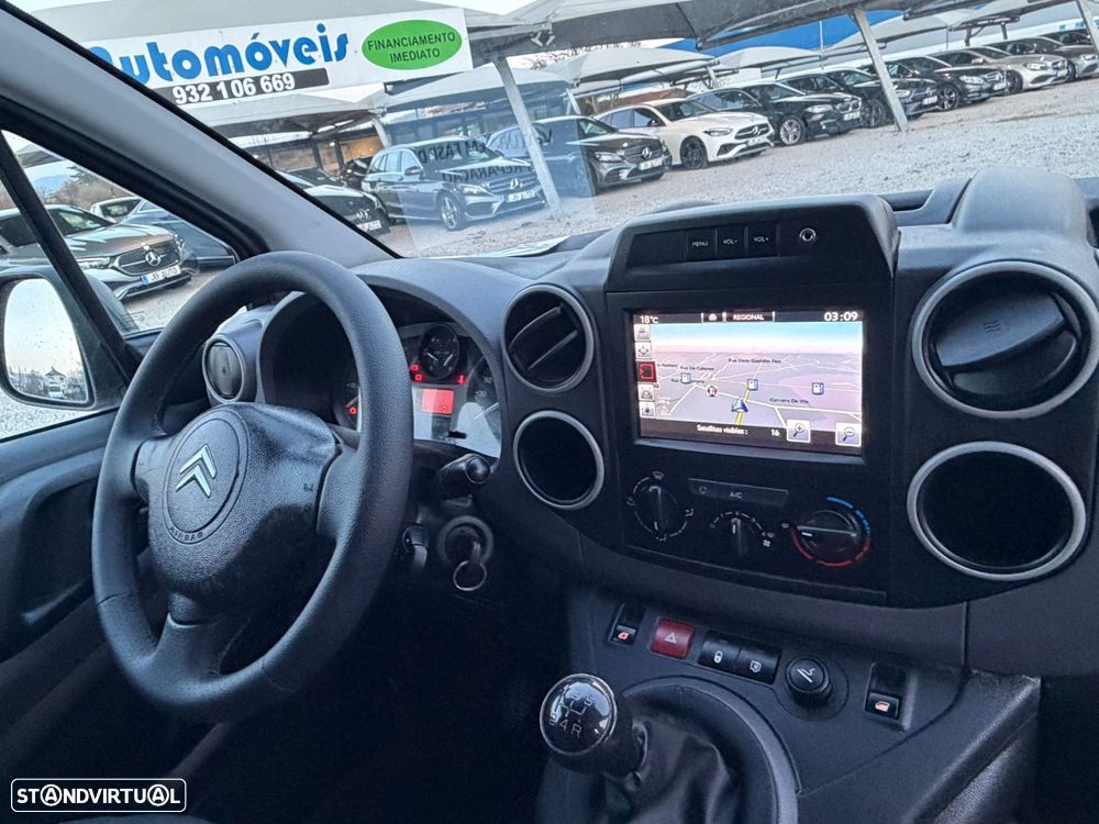 Citroën Berlingo 1.6 BlueHDI 3LUG c/ GPS - 11