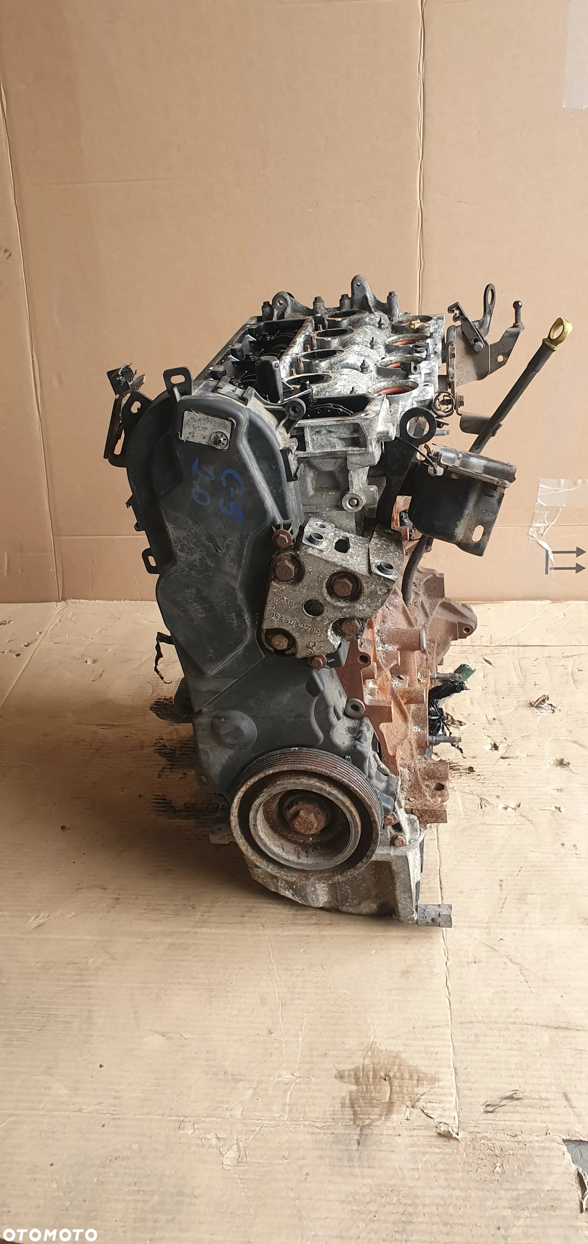 Silnik słupek blok Citroen C5 III 2.0 HDI RHR - 6