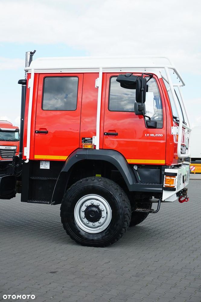 MAN / LE 220 / 4 X 4 / DOKA / DO ZABUDOWY / KAMPER - 24