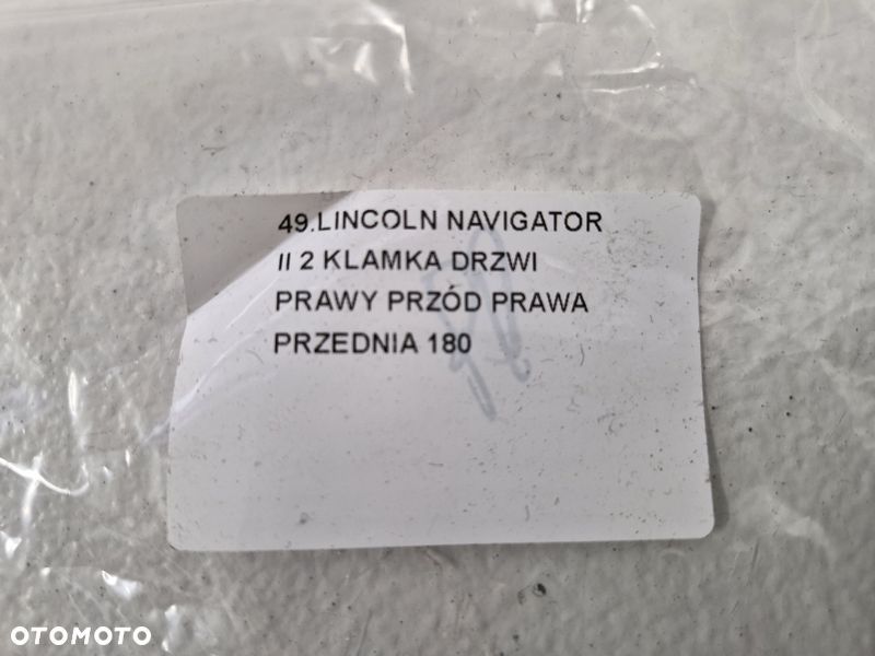 lincoln navigator 2 ii klamka drzwi zewnętrzna prawy przód prawa przednia - 7