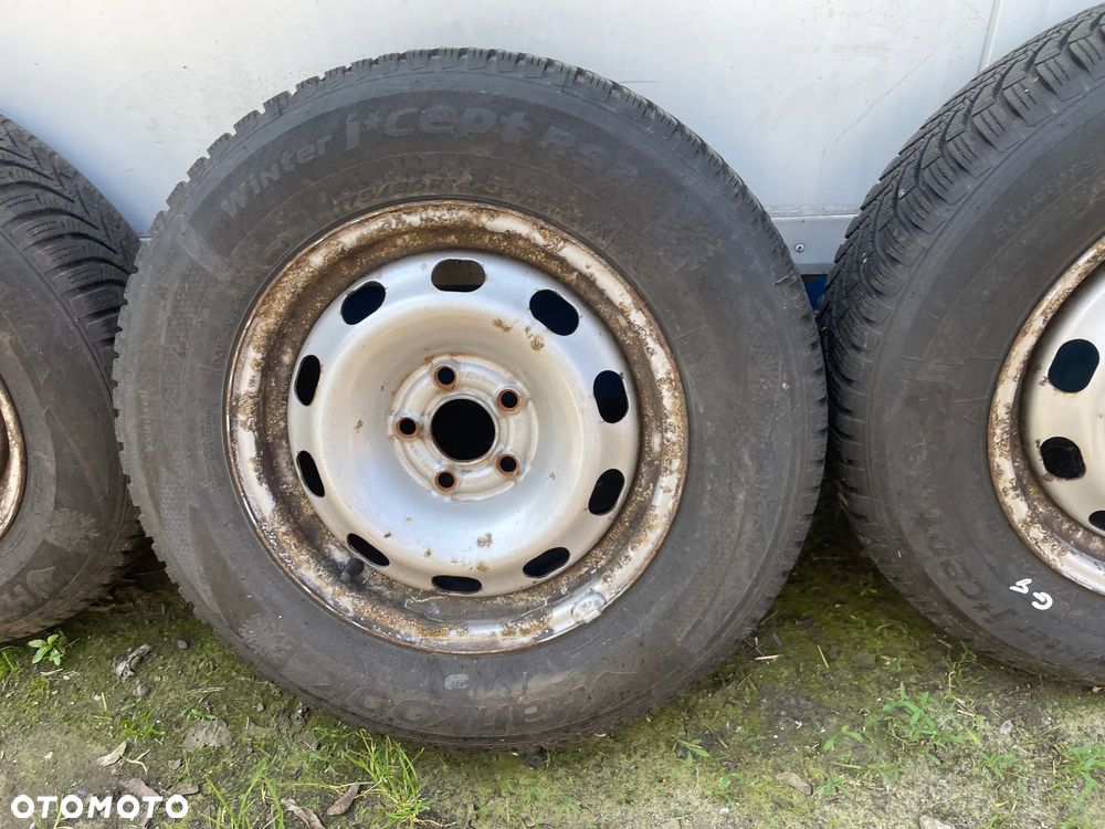 KOŁA FELGI Z OPONAMI VW SEAT SKODA AUDI 14' 5X100 ET33 175/80 HANKOOK ZIMOWE - 3