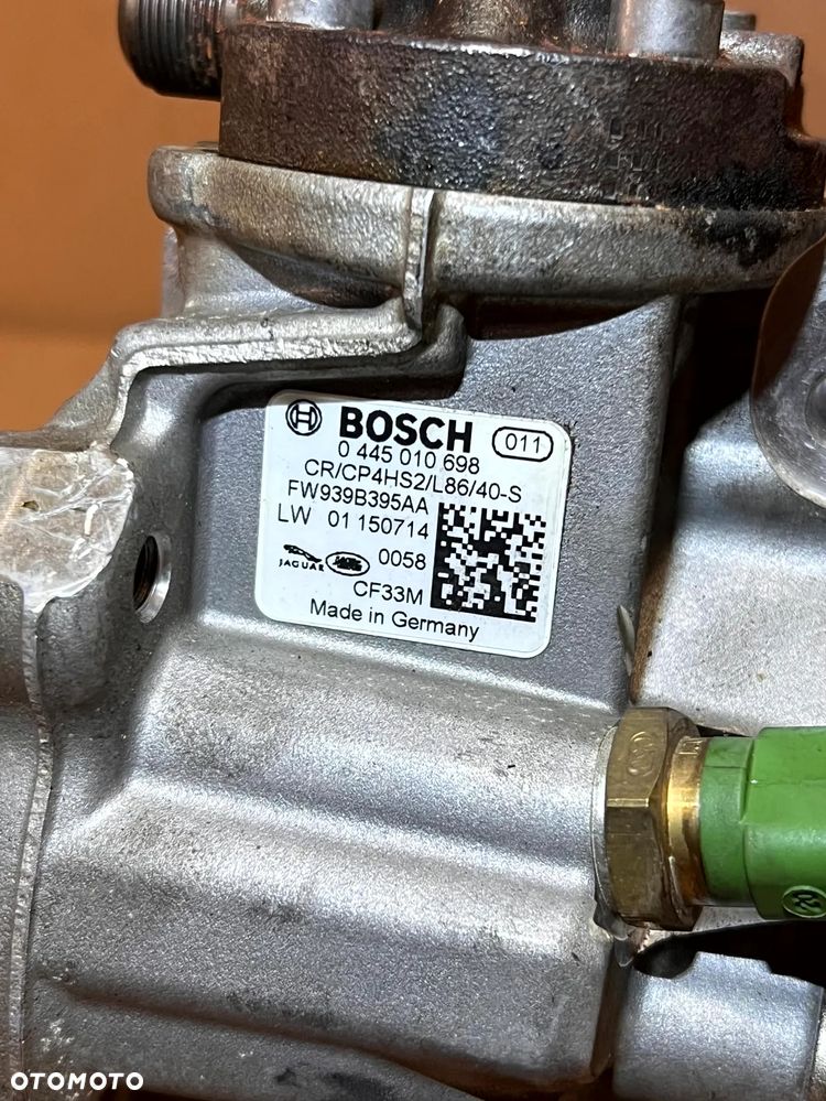RANGE ROVER SPORT L494 VOGUE L405 JAGUAR POMPA WTRYSKOWA 3.0D FW939B395AA FW93-9B395-AA 0445010698 - 5