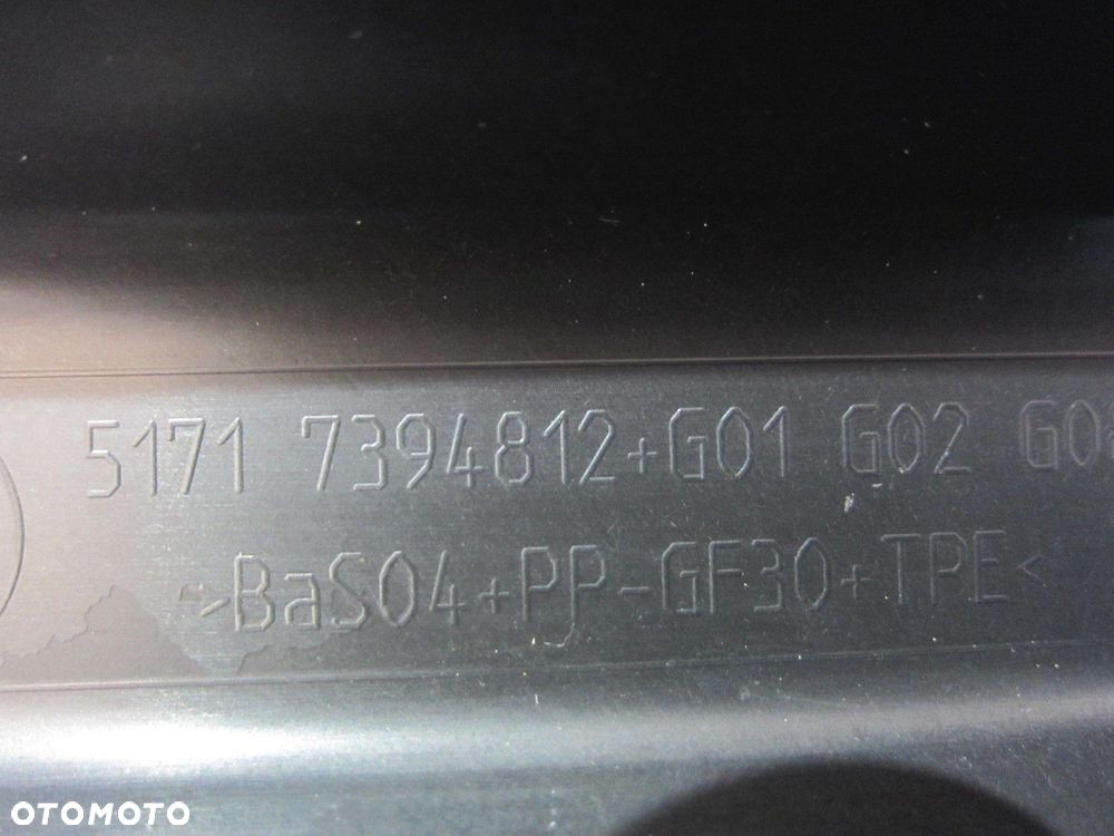 BMW X3 G01 X4 G02 ŚCIANA GRODZIOWA PODSZYBIE DOLNE 7394812 51717394812 - 8