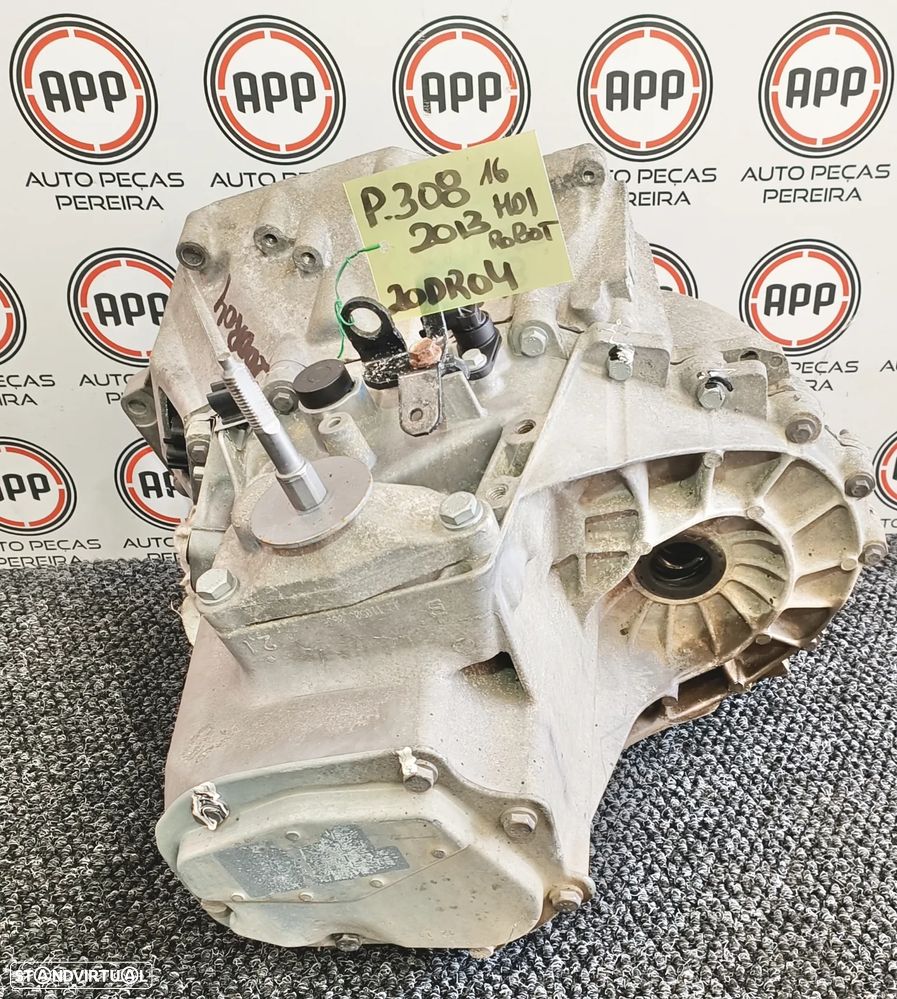 Caixa de 6 velocidades robotizada PSA, 1.6 HDI de 2012, referência 20DR15, 20DS84, 20DR04, sem robot. - 2