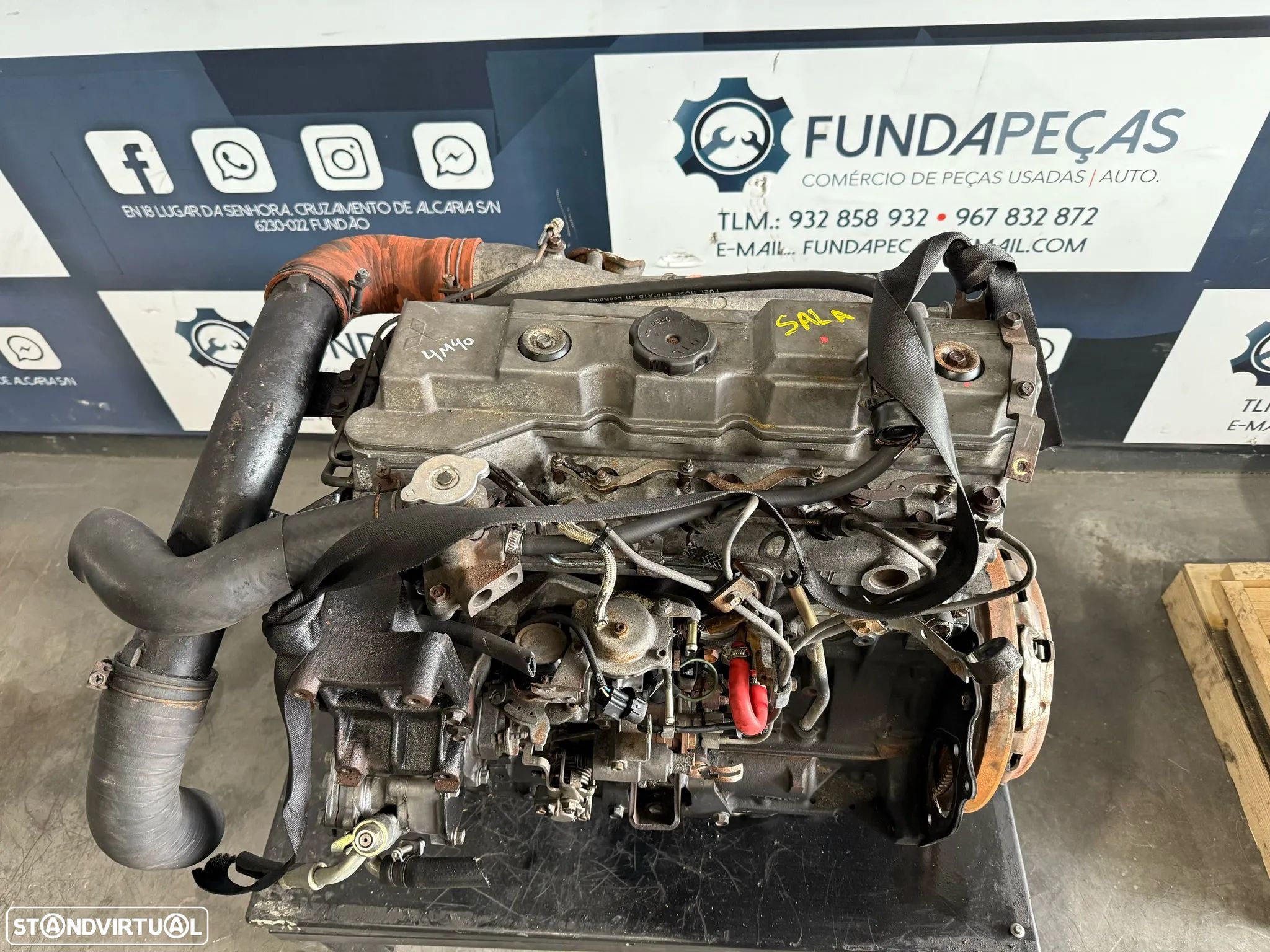 Motor Mitsubishi Pajero 2.8TD Ref: 4M40 - 1