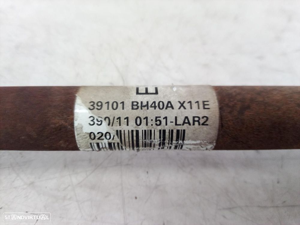 TRANSMISSÃO FRONTAL ESQUERDA RENAULT CLIO GRANDTOUR 2011 -8201055669 - 3