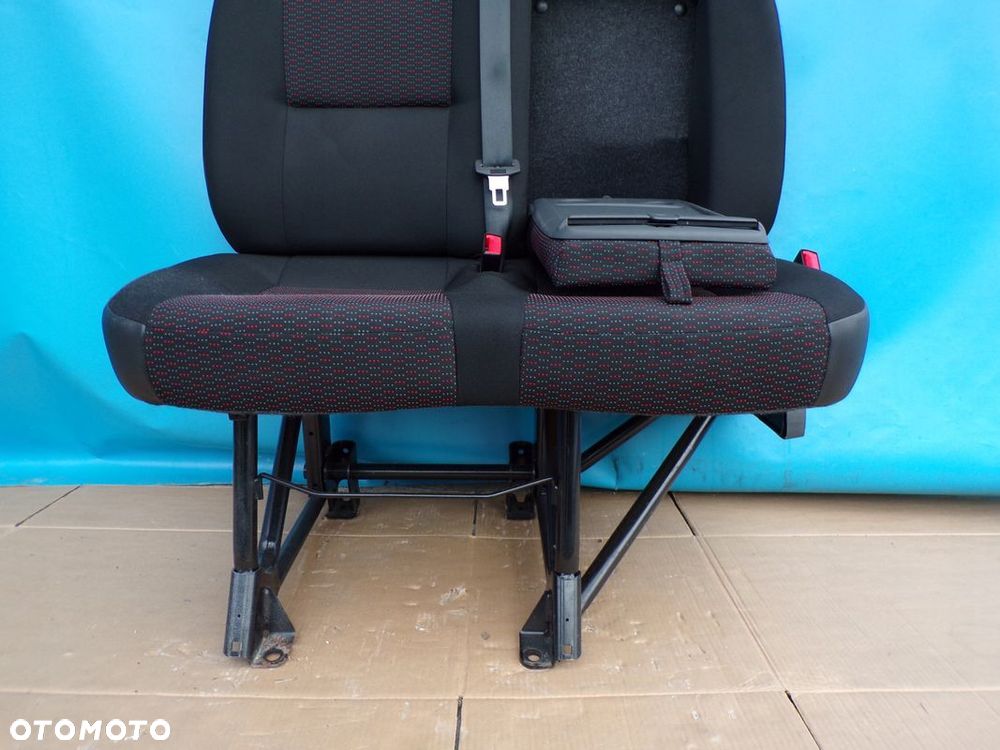 DUCATO BOXER JUMPER 2006- fotel PODWÓJNY KANAPA pasażera prawy ze STOLIKIEM - 6