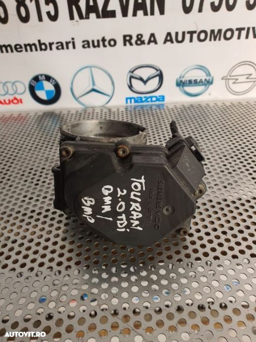 Clapeta Acceleratie Seat Altea Leon Altea XL Skoda Octavia 2 2.0 Tdi Motor BMP BMM Clapeta Accelerat - 2