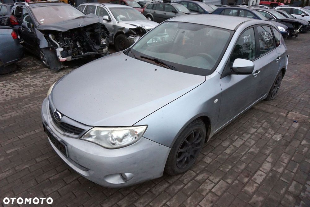 MASKA ZDERZAK BŁOTNIKI LAMPY IMPREZA III GH C6Z  SUBARU 2007-2011 SREBRNY PRZÓD KOMPLETNY - 4