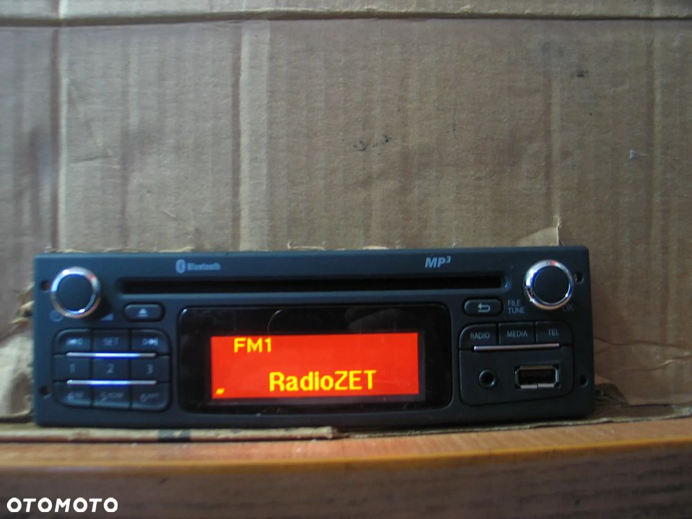 radio radioodtwarzacz Mp3 Bluetooth Usb Dacia Renault + kod - 6